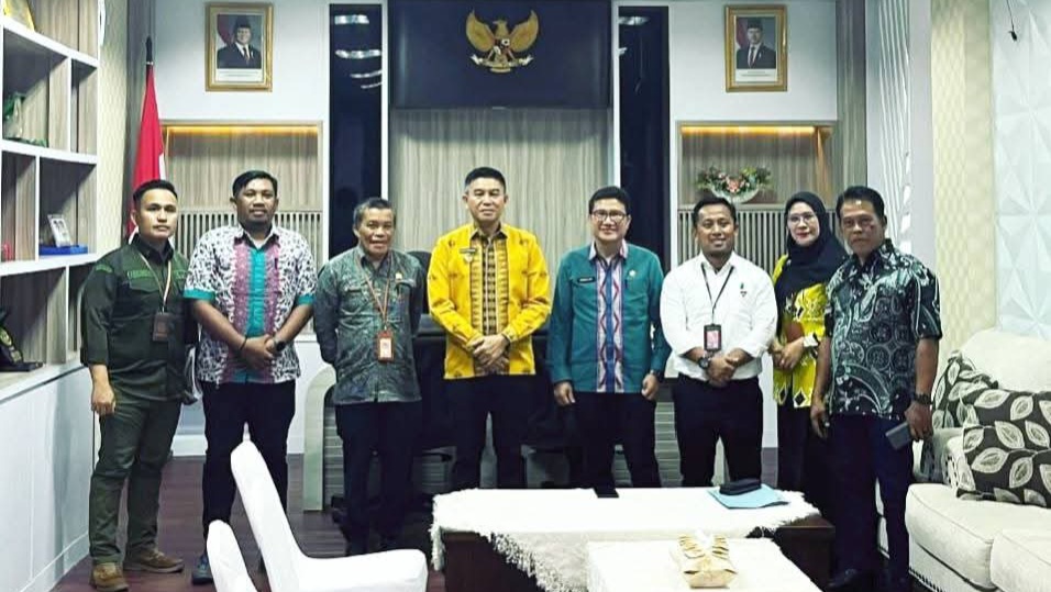 Bupati Irham Kalenggo Bahas PSN Bersama BPN Konawe Selatan