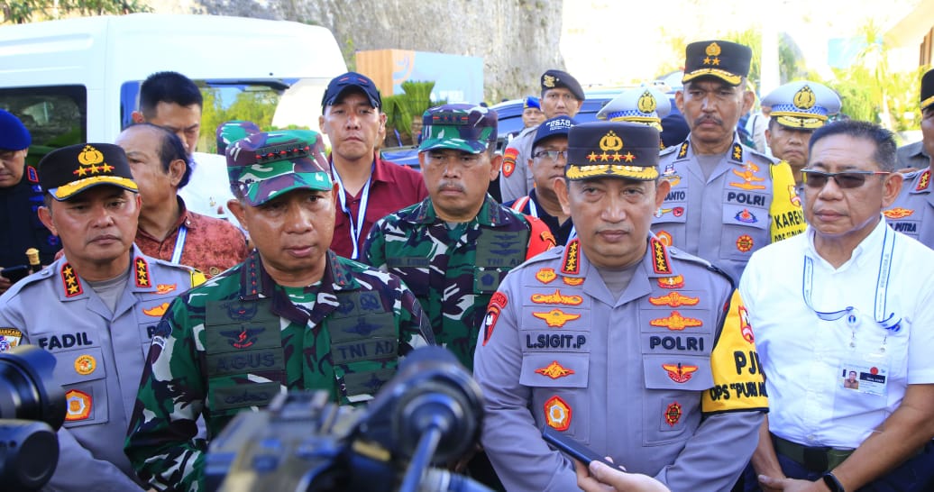 Kapolri dan Panglima TNI Tinjau Langsung Kesiapan Venue GWK