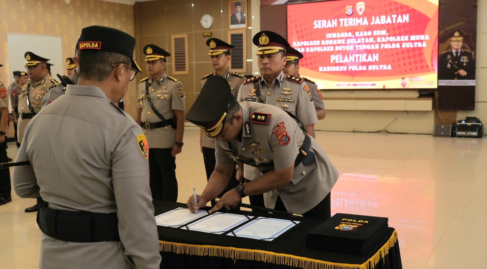 Pejabat Utama dan Kapolres Jajaran Polda Sultra Berganti, Berikut Daftarnya