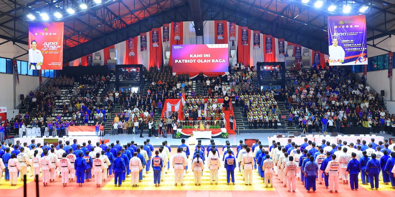 Besok, 700 Atlet Akan Berlaga di Kejuaraan Judo Kapolri Cup 2024