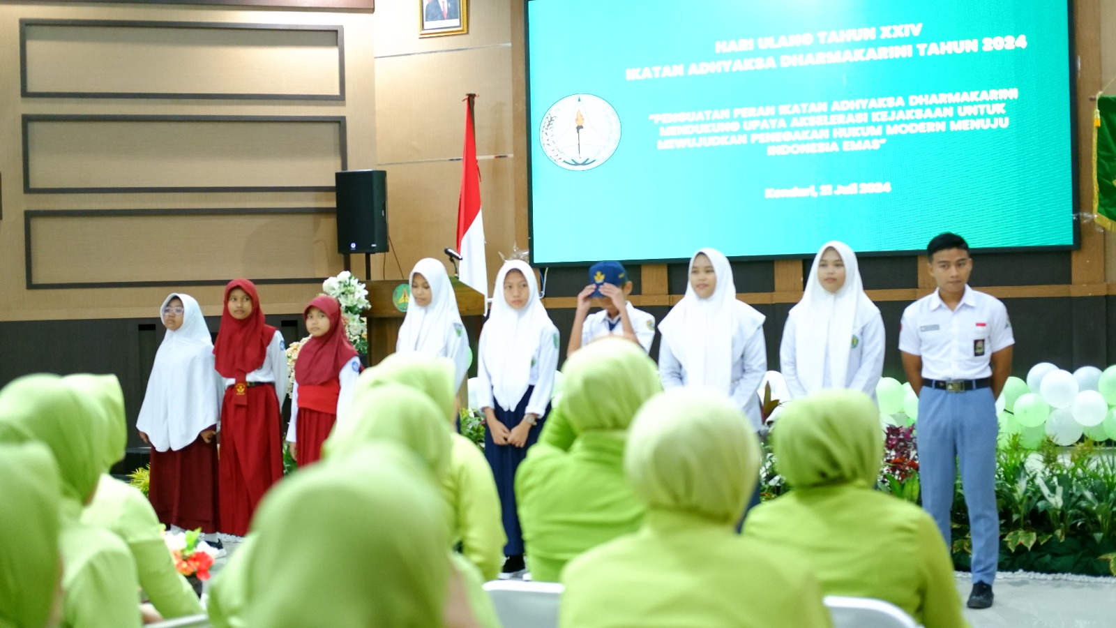 HUT IAD ke-XXIV, IAD Wilayah Sultra Gelar Syukuran dan Berikan Santunan Pendidikan Anak Pegawai Kejaksaan