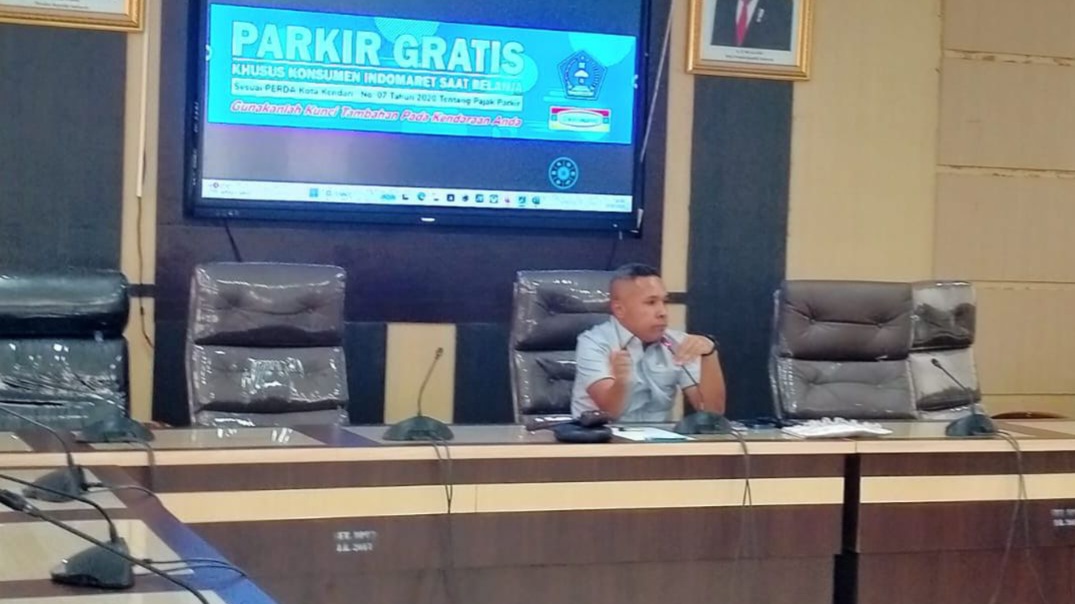 DPRD Bersama Dishub Kota Kendari Gelar Rapat Terkait Parkir Liar di Indomaret