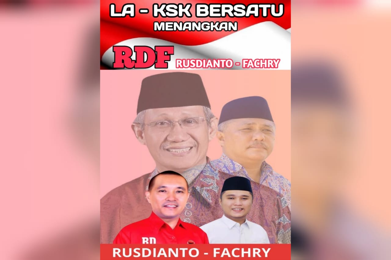 Ketokohan LA dan KSK Jadi Magnet di Pilkada Konawe 2024, Pendukung Rusdianto-Fachry Terus Mengalir