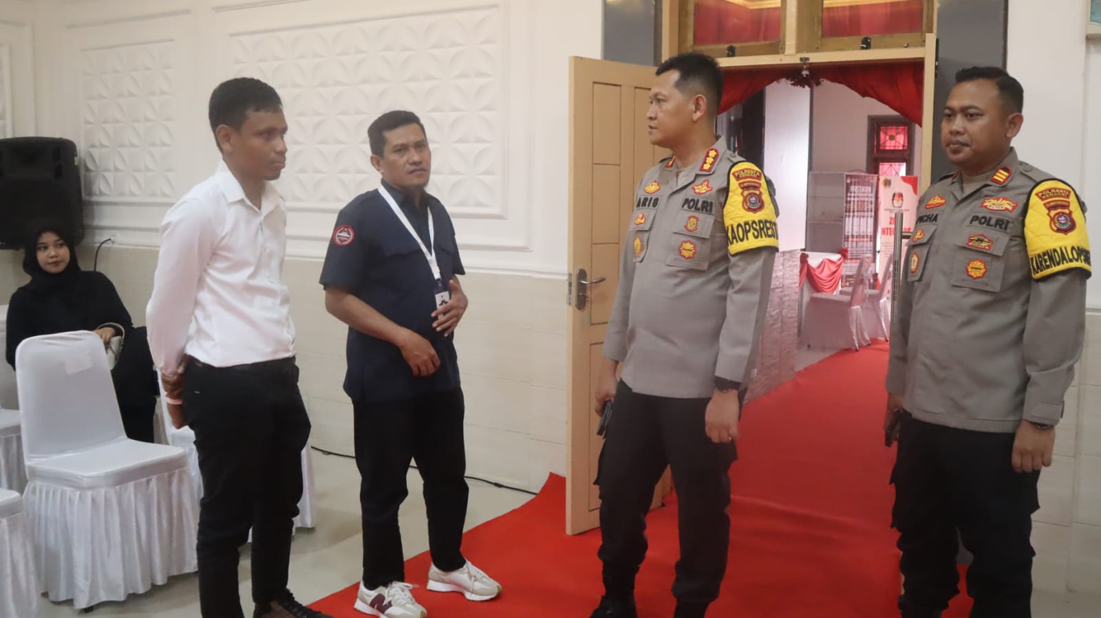 Polresta Kendari Siap Amankan Tahapan Pendaftaran Wali Kota dan Wakil Wali Kota 2024