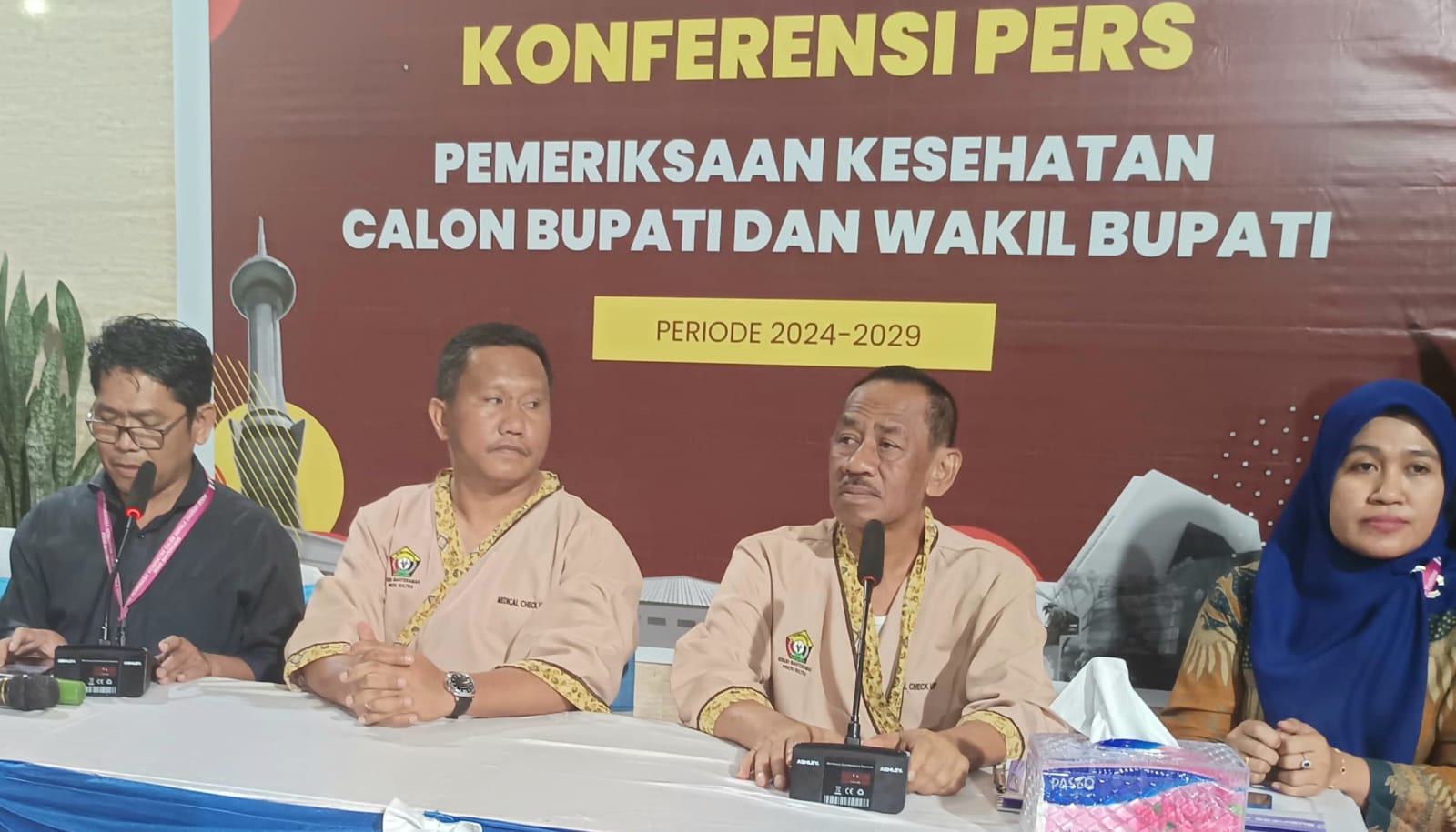 Tes Kesehatan Tuntas, Darwin-Ali Basa Siap Jalankan Program Mubar Sehat