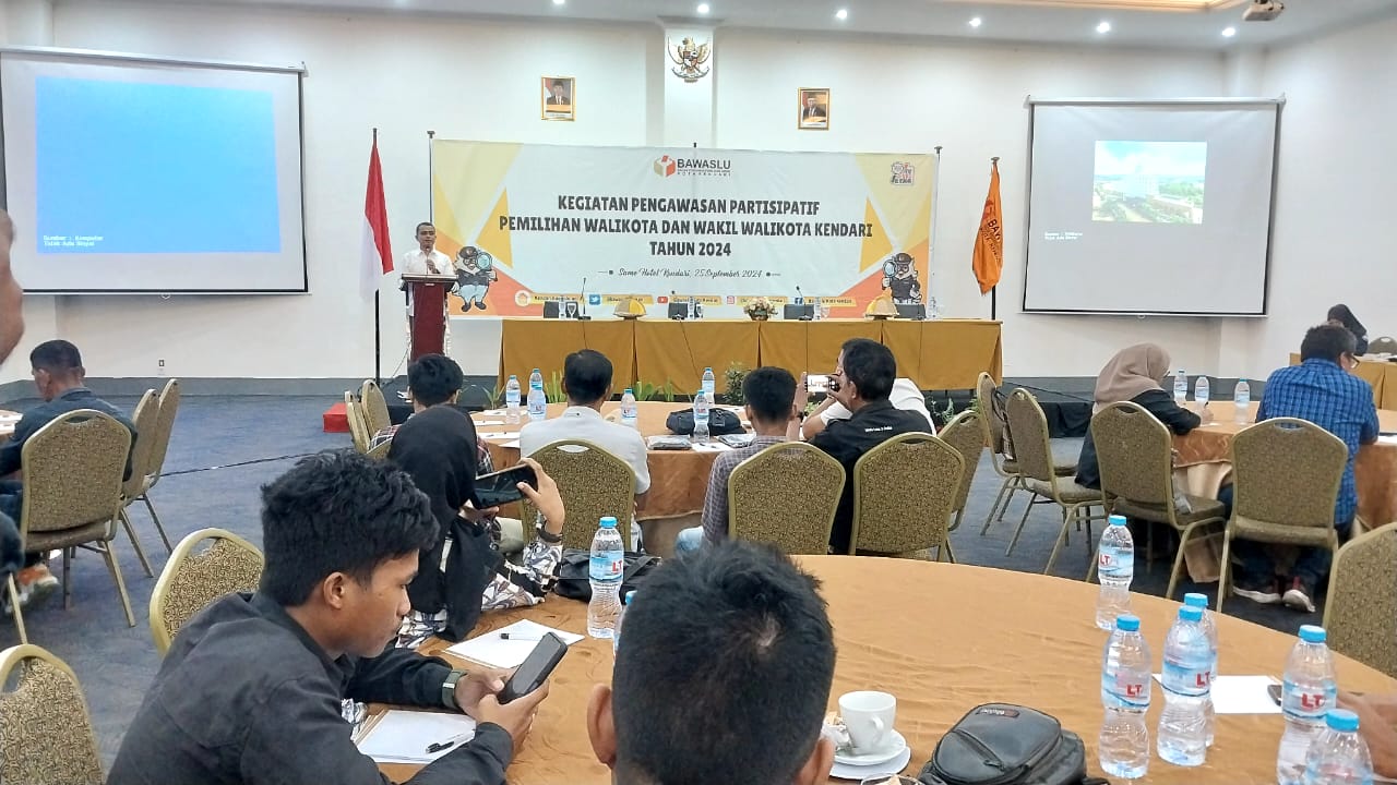 Tingkatkan Pengawasan Partisipatif Pilkada 2024, Bawaslu Kota Kendari Gandeng Media Massa