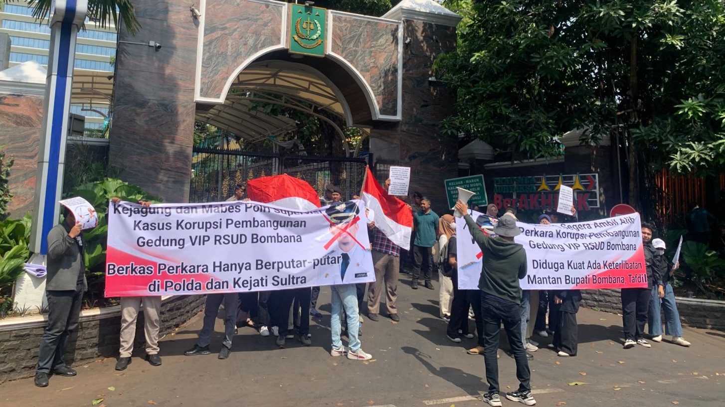 Mahasiswa Desak Kejagung Usut Dugaan Keterlibatan Mantan Bupati Bombana di Kasus Tipikor Proyek RSUD