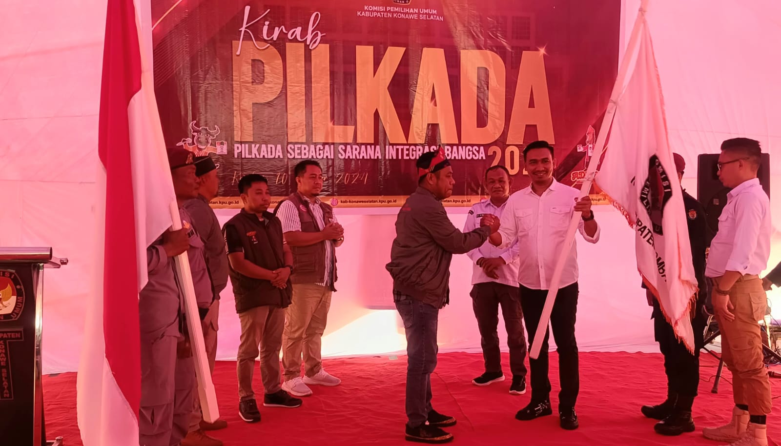 KPU Konawe Selatan Tingkatkan Partisipasi Pemilih Melalui Kirap Pilkada 2024