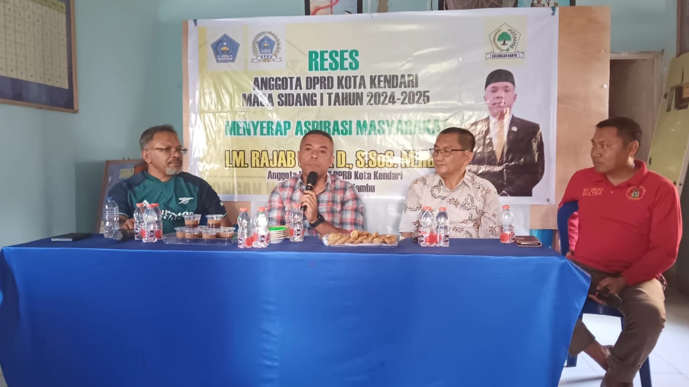 Reses Masa Sidang I, LM Rajab Jinik Serap Aspirasi Warga Kambu