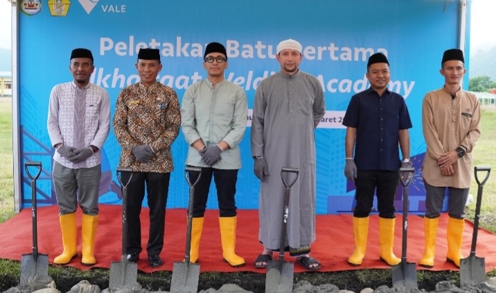 PT Vale dan Alkhairaat Gelar Peletakan Batu Pertama Welding Academy