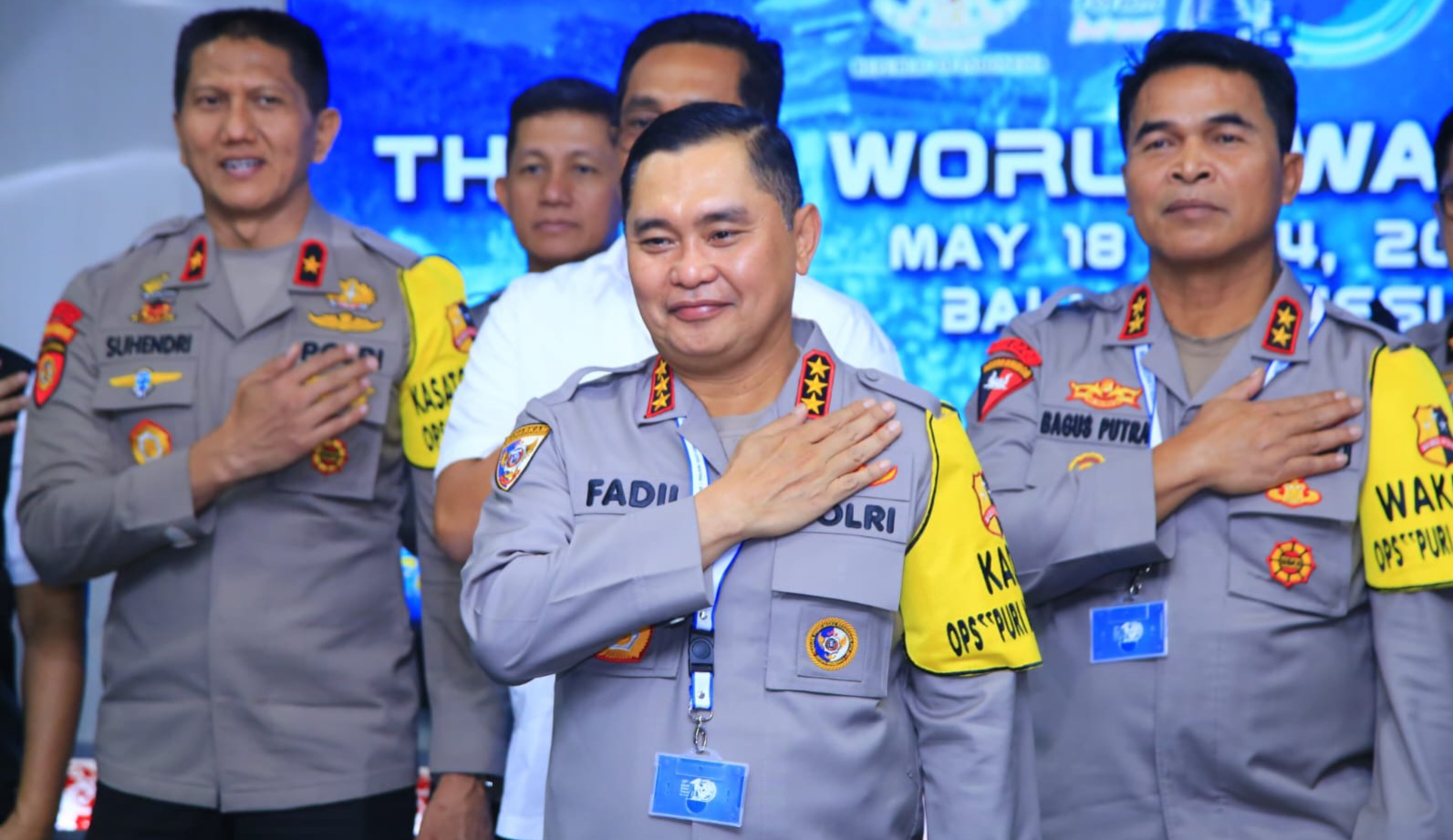 Polri Berterima Kasih Atas Penyelenggaraan World Water Forum di Bali Berjalan Aman dan Sukses