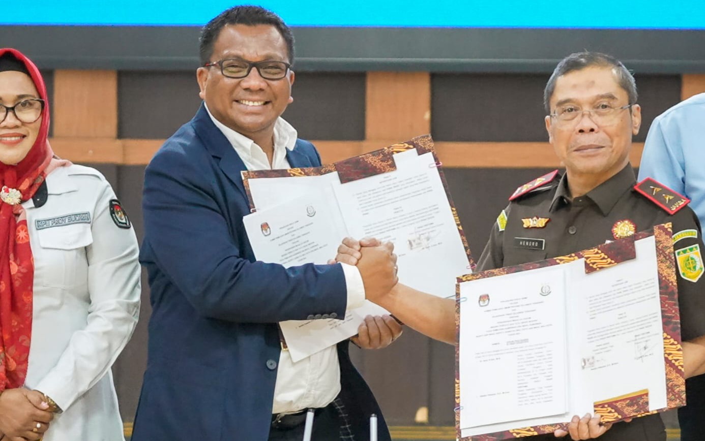 Kejati Sultra dan KPU Teken Kerja Sama Bidang Datun