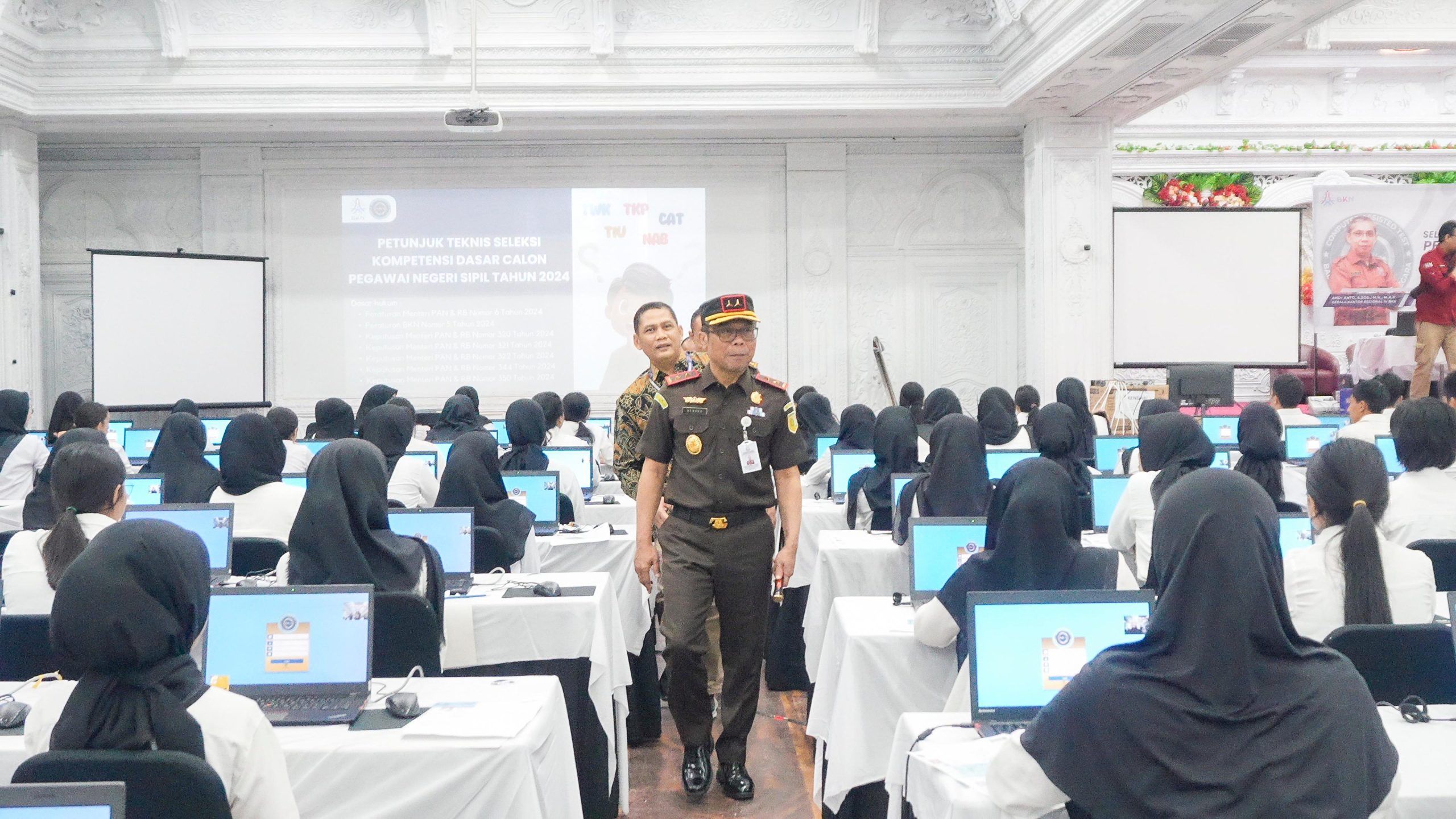 Pantau Tes SKD CPNS Kejaksaan, Ini Pesan Kajati Sulawesi Tenggara